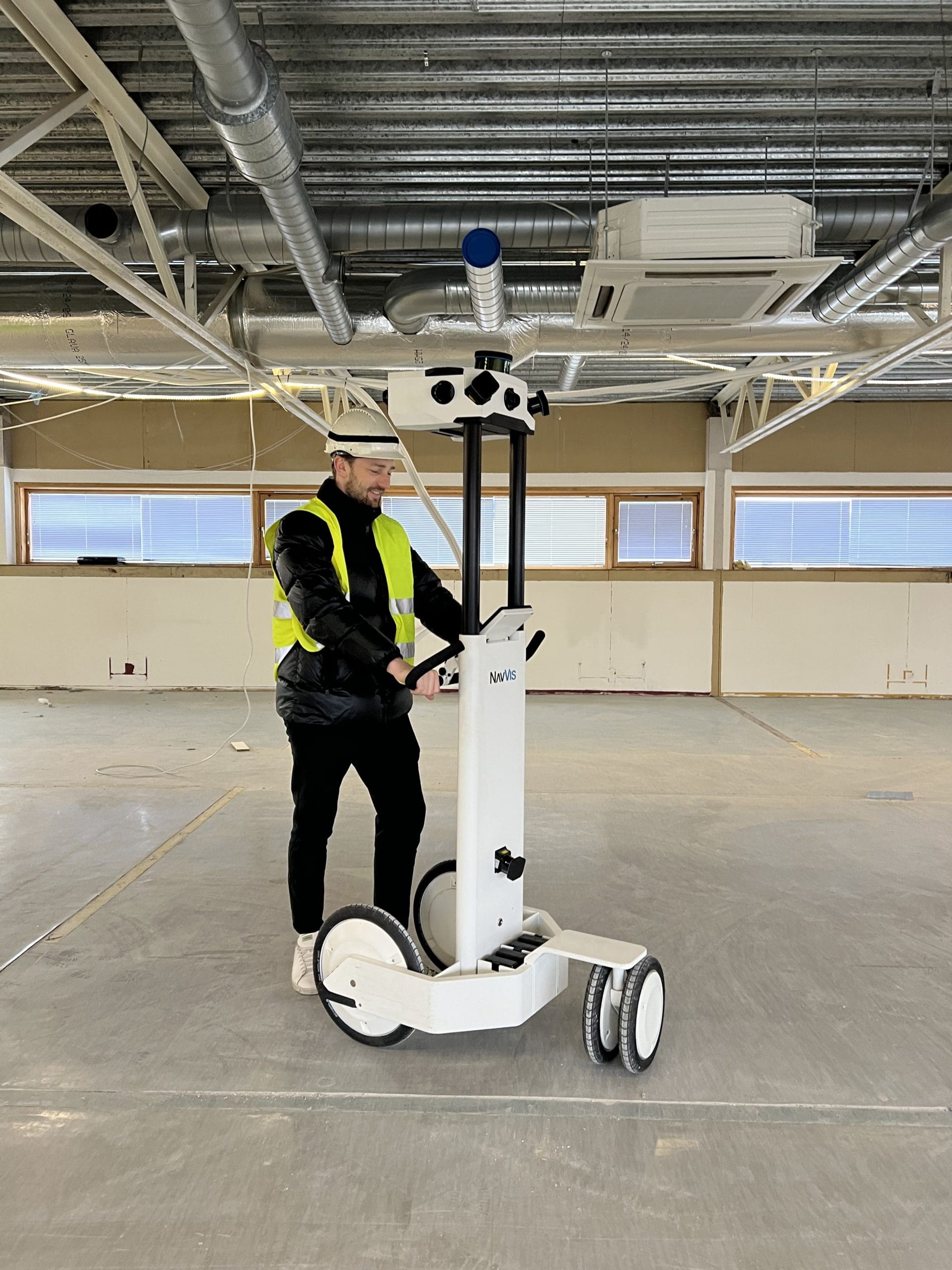 – Ofte samsvarer ikke plantegninger med virkeligheten. Derfor er det nyttig med 3D skanninger.